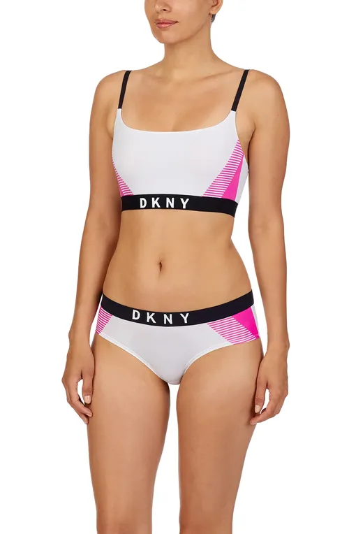 Бюстгальтеры DKNY DK4509 QSK Orchid linear block graphic