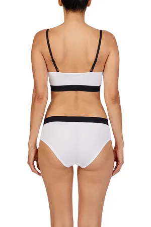 DKNY DK4509 QSK Orchid linear block graphic