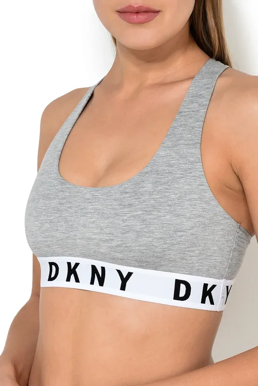 Топы DKNY DK4519 ST1 Heather Grey/White/Bl