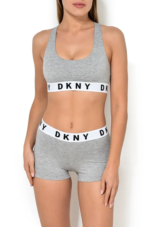 Топы DKNY DK4519 ST1 Heather Grey/White/Bl
