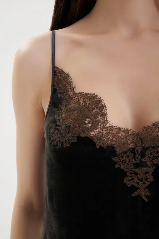 Топы I.D.Sarrieri L1138 anthracite