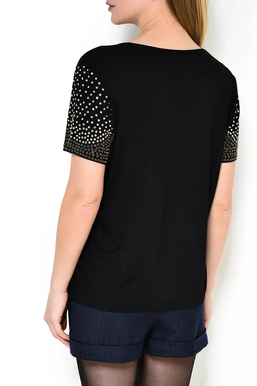 Футболки Leo & Ugo TEB395 black