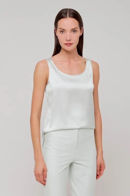 Топы Max Mara PAN 23316101 007 SAGE GREEN