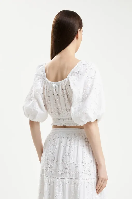 Топы Melissa Odabash Giorgia AB White