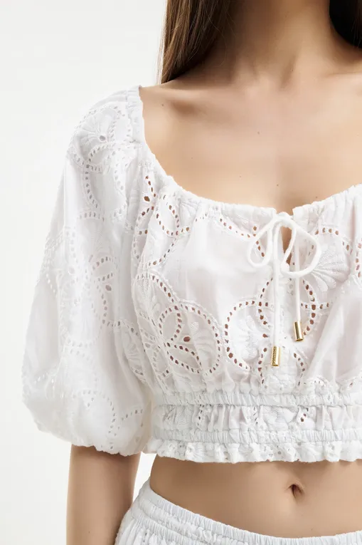 Топы Melissa Odabash Giorgia AB White