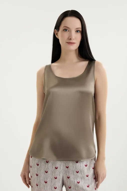 Топы MM by MaxMara MMLPAN 261616101 007 HORN GREY GREEN
