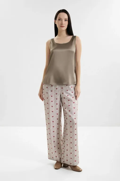 Топы MM by MaxMara MMLPAN 261616101 007 HORN GREY GREEN