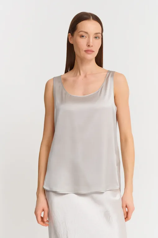 Топы MM by MaxMara PAN 251616101 019 PEARL GREY