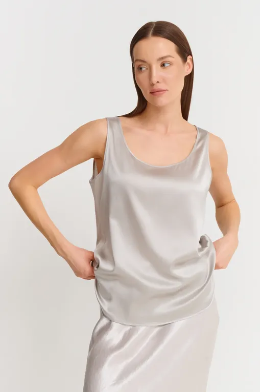 Топы MM by MaxMara PAN 251616101 019 PEARL GREY