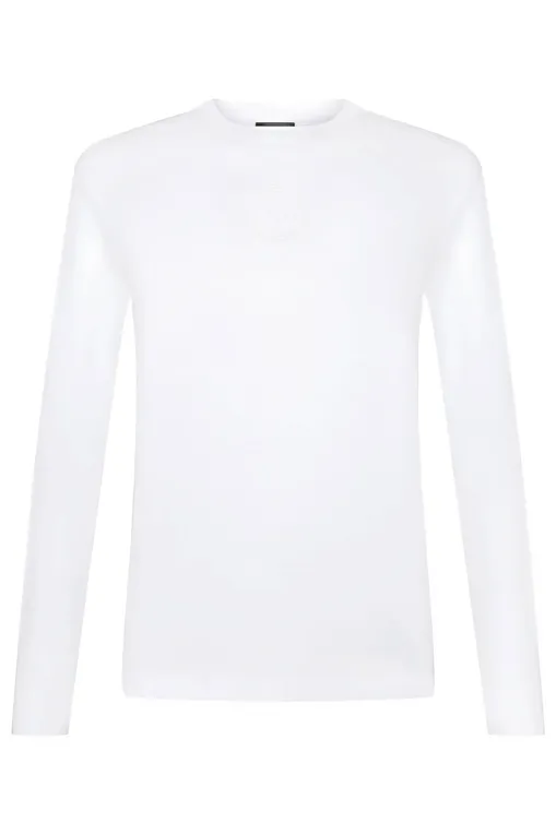 Лонгсливы MM by MaxMara SORRISO 252694606 001 OPTICAL WHITE