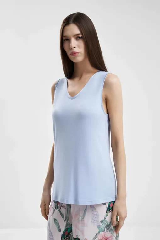 Топы NINA VON C 16400874 364 marshmallow blue