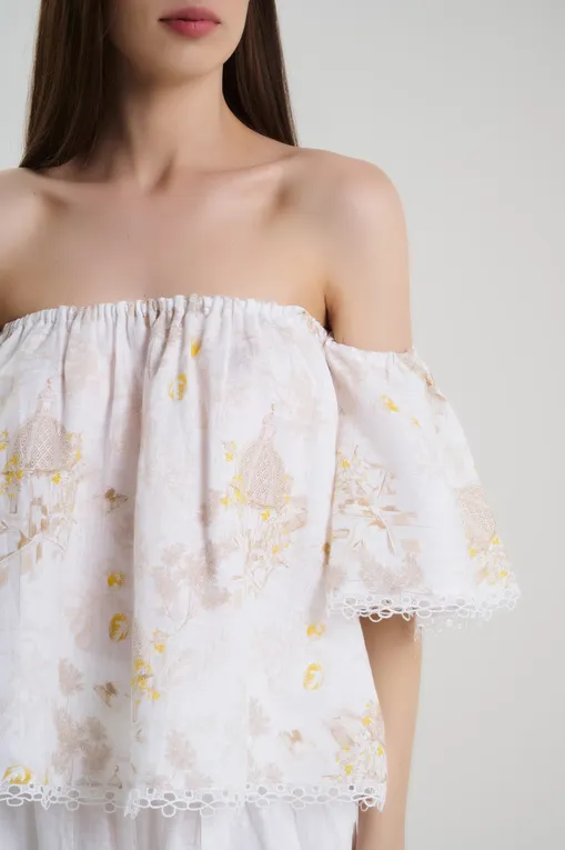 Топы Positano Couture Menton POSI ECRU