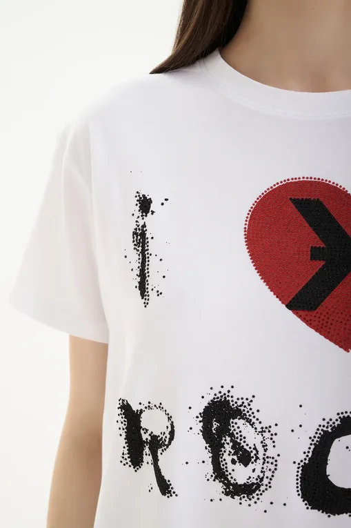 Футболки RICHMOND X UWA25283TS WHITE