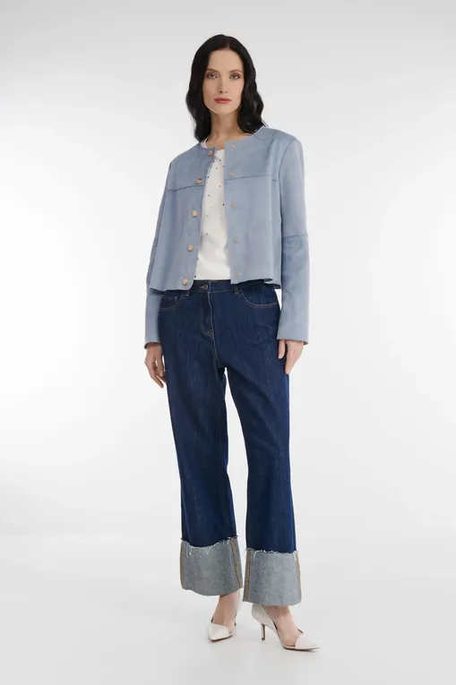 Куртки Diana Gallesi R336R002009N A4 AZZURRO+GRIGIO