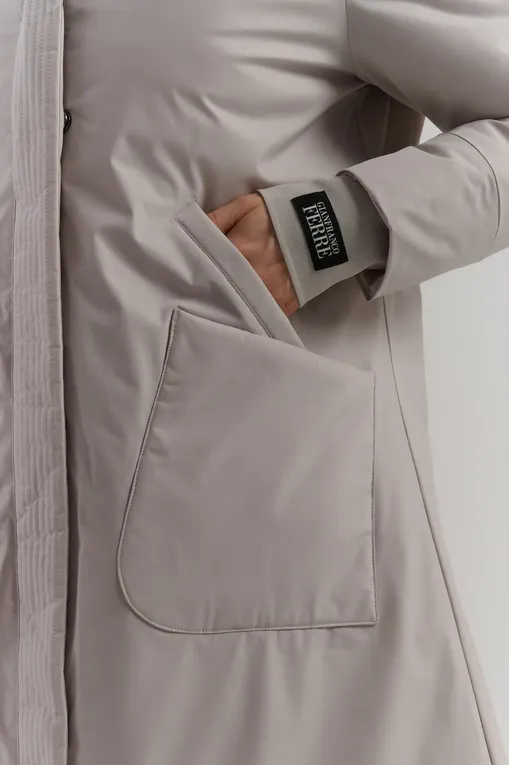 Куртки Gianfranco Ferre 011221 light grey
