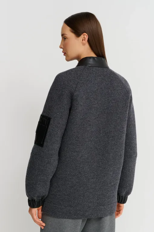 Куртки Max Mara Leisure LIMOSA 242690604 001 MEDIUM GREY