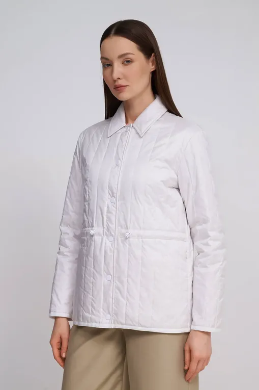 Куртки MM by MaxMara ERITREA 251648102 045 OPTICAL WHITE