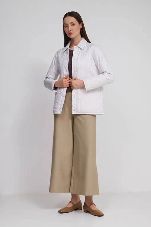 Куртки MM by MaxMara ERITREA 251648102 045 OPTICAL WHITE