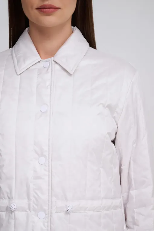 Куртки MM by MaxMara ERITREA 251648102 045 OPTICAL WHITE