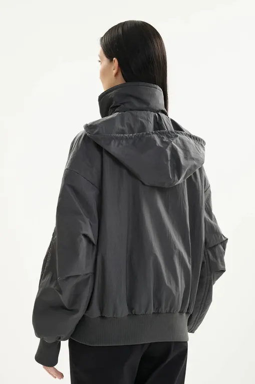 Куртки MM by MaxMara MMLAMACA 261648103 002 DARK GREY