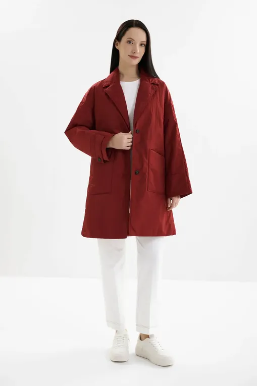 Куртки MM by MaxMara MMLEGIZI 261649101 003 DARK RED
