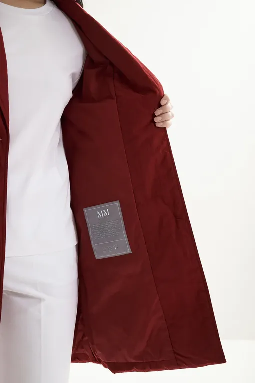 Куртки MM by MaxMara MMLEGIZI 261649101 003 DARK RED