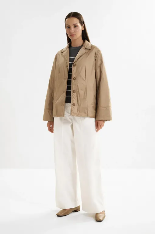 Куртки MM by MaxMara MMLSEQUOIA 261648102 022 BEIGE