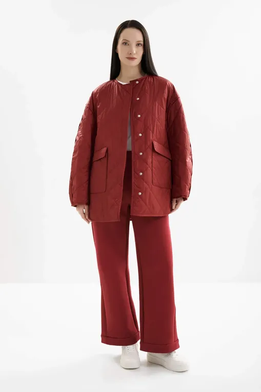 Куртки MM by MaxMara MMLSPIGA 261648104 056 DARK RED
