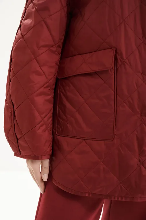 Куртки MM by MaxMara MMLSPIGA 261648104 056 DARK RED
