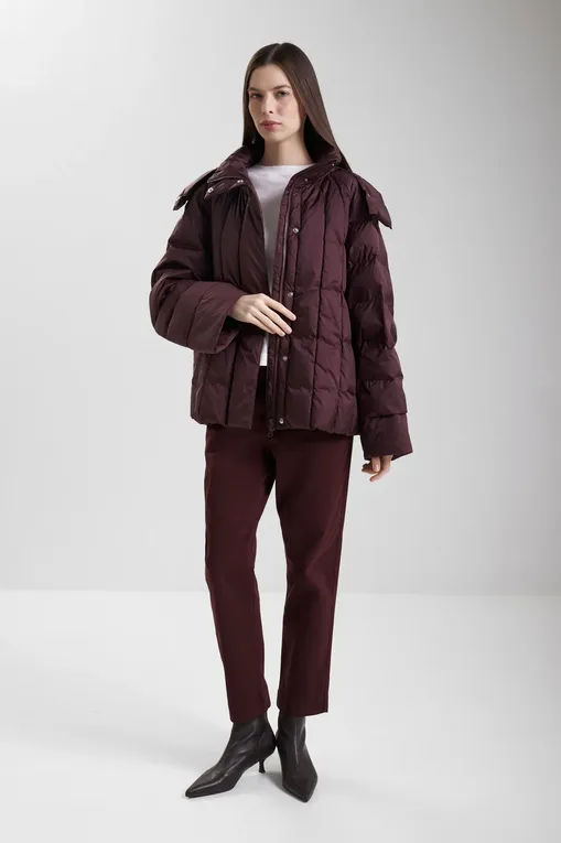 Куртки MM by MaxMara ROMOLO 252648601 007 BORDEAUX