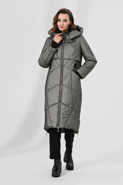 Пальто Caterina Leman PL-4130/81 DARK GREY