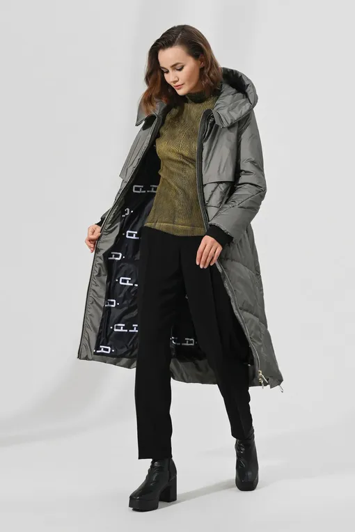 Пальто Caterina Leman PL-4130/81 DARK GREY