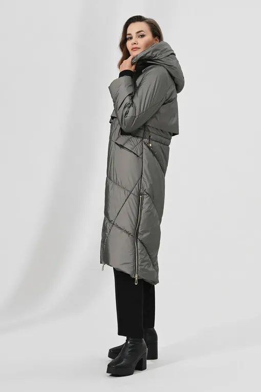Пальто Caterina Leman PL-4130/81 DARK GREY