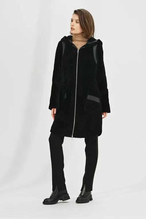 Пальто Caterina Leman PL-4221 Black