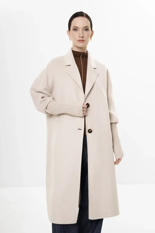 Пальто Diana Gallesi 0051R000443N 11 BIANCO LANA