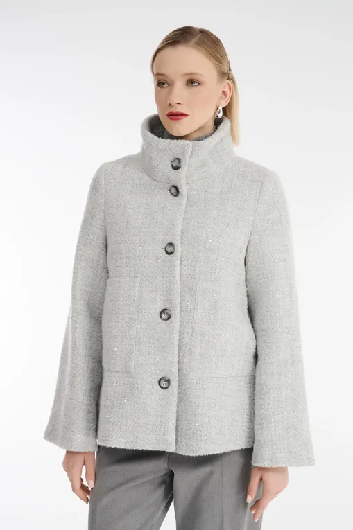 Пальто Diana Gallesi 8641R000577N ( AR ) 3 GRIGIO MELANGE
