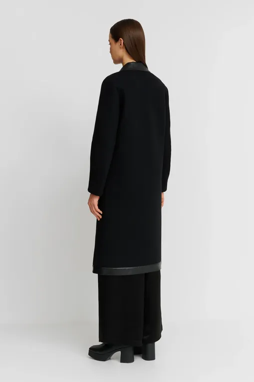 Пальто Max Mara Leisure LOTUS 242690602 002 BLACK