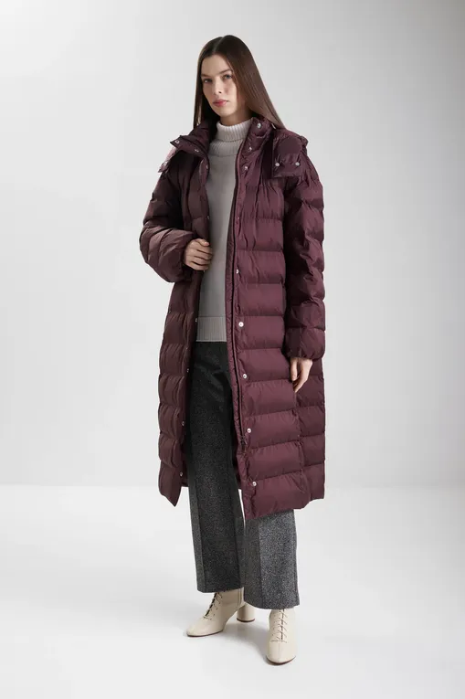 Пальто MM by MaxMara CARIOCA 252649601 007 BORDEAUX