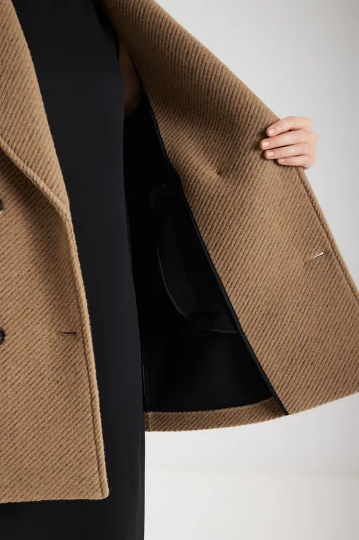 Пальто MM by MaxMara OBLIQUA 252690601 001 CAMEL