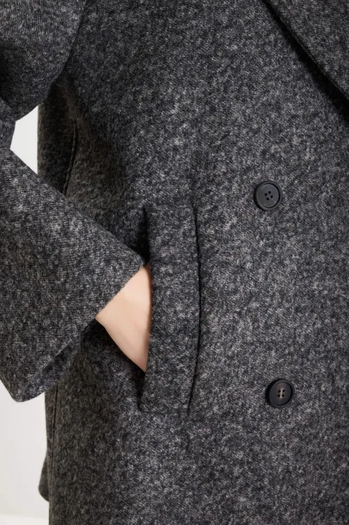 Пальто MM by MaxMara OBLIQUA 252690601 004 DARK GREY