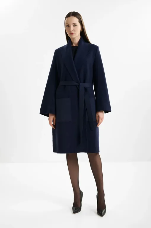 Пальто Shan 52576-80 550 Navy