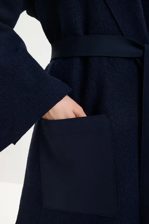 Пальто Shan 52576-80 550 Navy