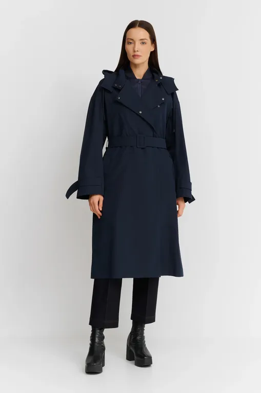 Плащи Max Mara CARTER 242603601 011 MIDNIGHTBLUE