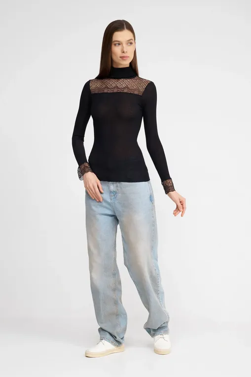 Водолазки Madiva FRIDA  ML DOLCEVITA 15 nero