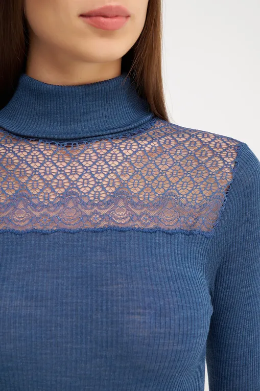 Водолазки Madiva FRIDA  ML DOLCEVITA 54 INCHIOSTRO