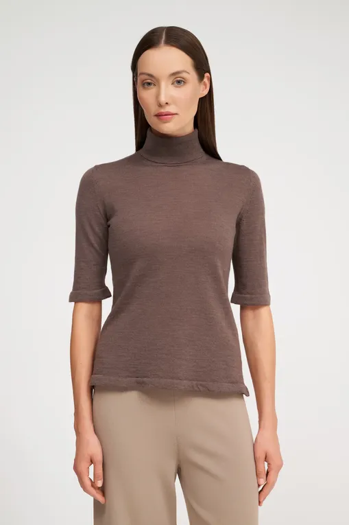 Водолазки Max Mara Leisure VADIUS 242636609 003 HAZELNUT BROWN