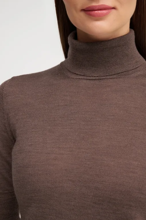 Водолазки Max Mara Leisure VADIUS 242636609 003 HAZELNUT BROWN