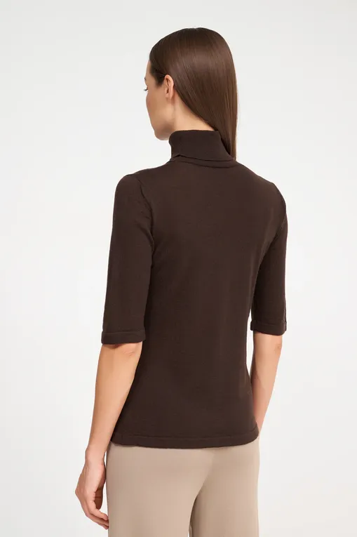 Водолазки Max Mara Leisure VADIUS 242636609 004 DARK BROWN