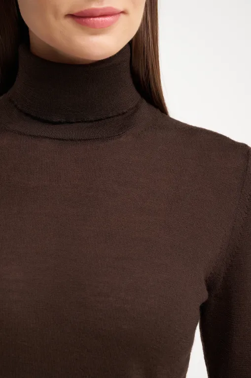 Водолазки Max Mara Leisure VADIUS 242636609 004 DARK BROWN