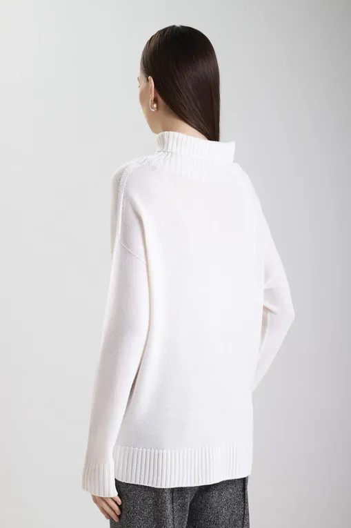 Водолазки MM by MaxMara MINO 252636612 001 WHITE